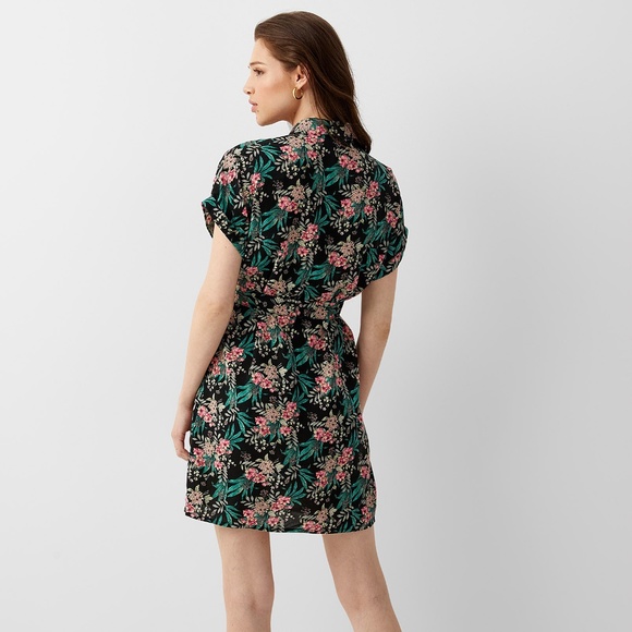 NEW Vero Mode Print Dress - Picture 2 of 6